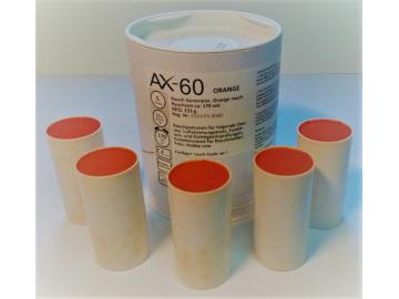 5 Rauchpatronen AX 60 orange